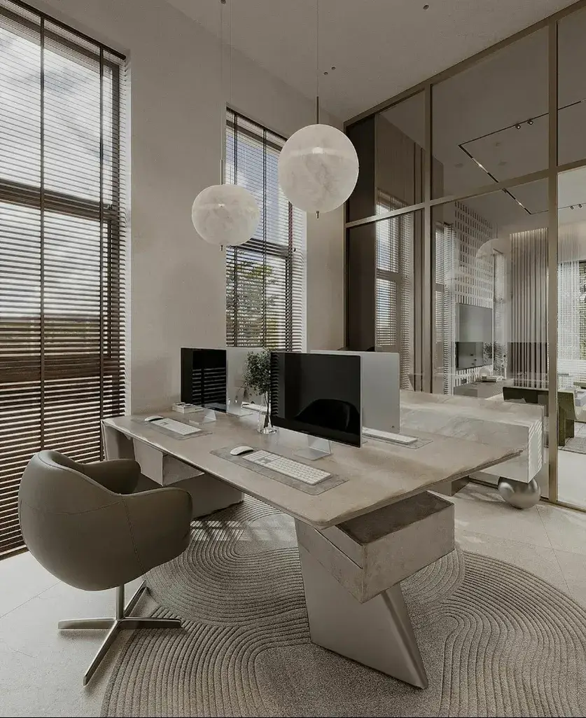 Professional cleaning services in Atlanta, GA showing a clean and organized office space